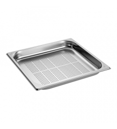 Bac Gastronorm inox GN2/3 40mmh perforé